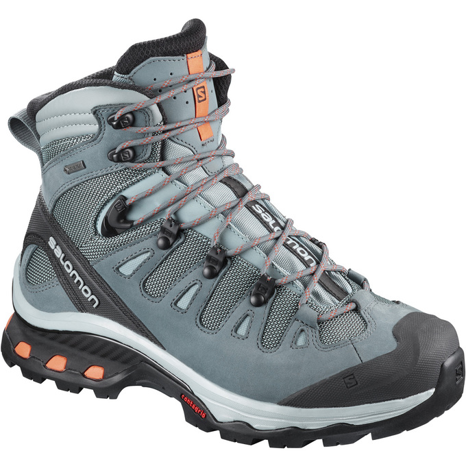 Salomon Israel QUEST 4D 3 GTX® W - Womens Hiking Boots - Light Turquoise/Black (IRXU-57018)